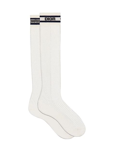 women dior socks|dior sporty high socks.